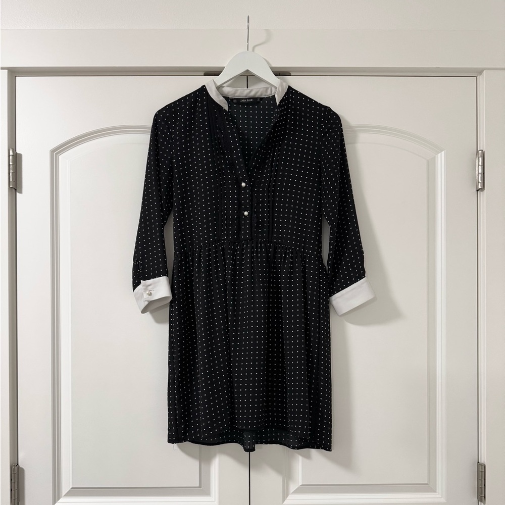 Zara Polka Dot Mini Dress